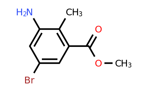 CAS 1000342-11-9 | Methyl 3-amino-5-bromo-2-methylbenzoate