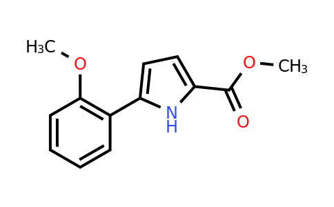 CAS 1000682-34-7 | Methyl 5-(2-methoxyphenyl)-1H-pyrrole-2-carboxylate