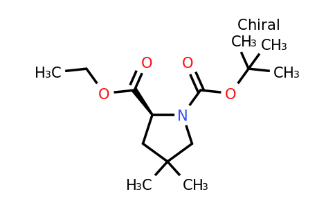 CAS 1001353-86-1 | (S)-1-Boc-4,4-dimethyl-pyrrolidine-2-carboxylic acid ethyl ester