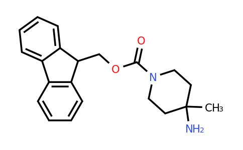 CAS 1001754-52-4 | 4-Amino-4-methyl-piperidine-1-carboxylic acid 9H-fluoren-9-ylmethyl ester