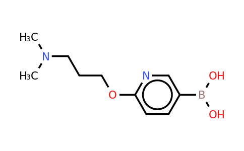 CAS 1003043-49-9 | 2-(3-N,N-Dimethylamino-propoxy)-pyridine-5-boronic acid