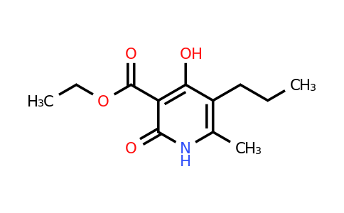 CAS 100371-19-5 | 4-Hydroxy-5-propyl-6-methyl-2-oxo-1,2-dihydro-pyridine-3-carboxylic acid ethyl ester