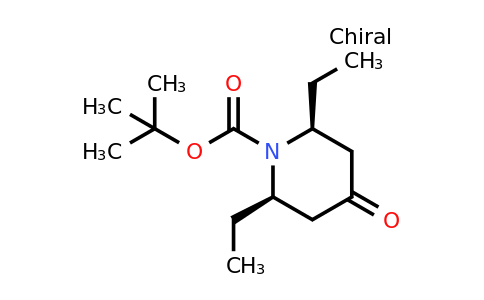 CAS 1003843-30-8 | cis-2,6-Diethyl-4-oxo-piperidine-1-carboxylic acid tert-butyl ester