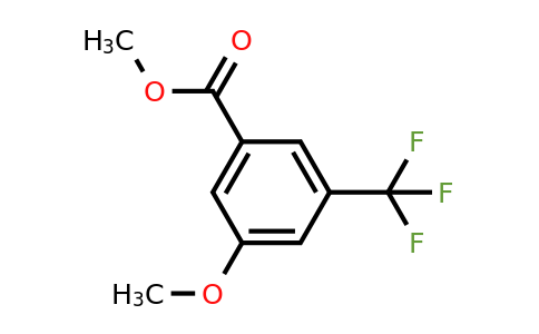 CAS 1003843-90-0 | 3-Methoxy-5-trifluoromethyl-benzoic acid methyl ester