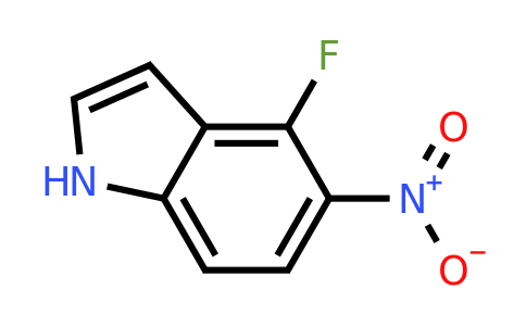 CAS 1003858-69-2 | 4-Fluoro-5-nitro-1H-indole