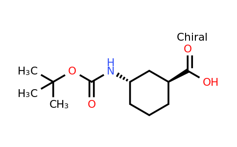 CAS 1008773-73-6 | (1S,3S)-3-{[(tert-butoxy)carbonyl]amino}cyclohexane-1-carboxylic acid