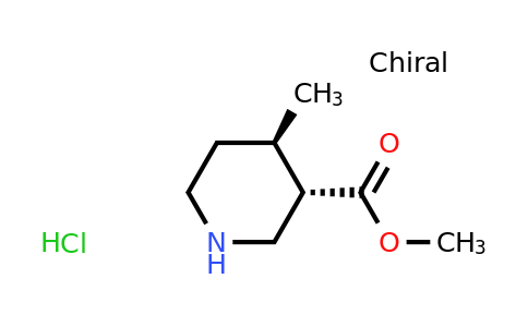 CAS 1009376-55-9 | methyl (3S,4R)-rel-4-methylpiperidine-3-carboxylate hydrochloride