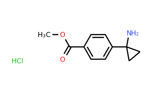 CAS 1014645-87-4 | 4-(1-Amino-cyclopropyl)-benzoic acid methyl ester hydrochloride