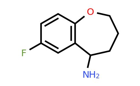 CAS 1016689-92-1 | 7-Fluoro-2,3,4,5-tetrahydro-benzo[b]oxepin-5-ylamine