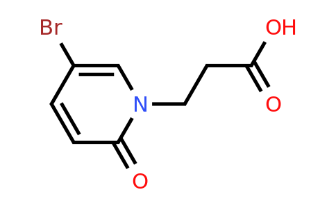 CAS 1016729-35-3 | 3-(5-Bromo-2-oxo-2H-pyridin-1-yl)-propionic acid
