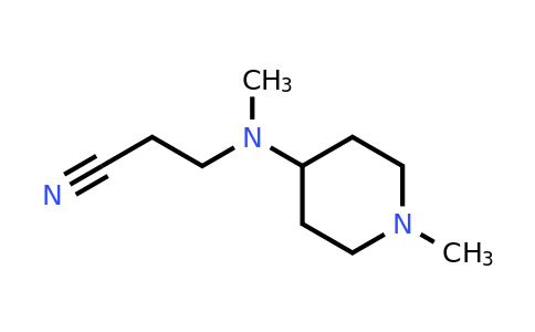 CAS 1016772-25-0 | 3-[Methyl-(1-methyl-piperidin-4-yl)-amino]-propionitrile