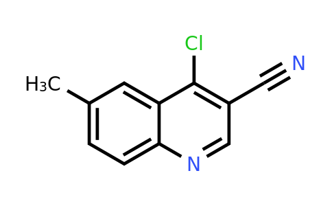 CAS 1016818-79-3 | 4-Chloro-6-methyl-quinoline-3-carbonitrile