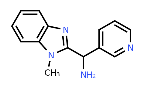 CAS 1017422-91-1 | C-(1-Methyl-1H-benzoimidazol-2-yl)-C-pyridin-3-yl-methylamine