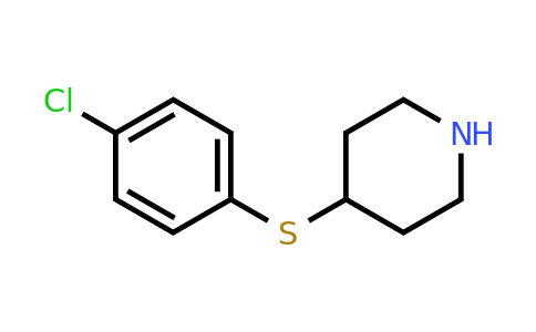 CAS 101768-63-2 | 4-(4-Chloro-phenylsulfanyl)-piperidine