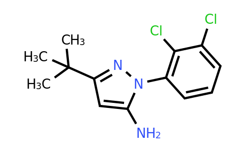 CAS 1017781-16-6 | 5-tert-Butyl-2-(2,3-dichloro-phenyl)-2H-pyrazol-3-ylamine