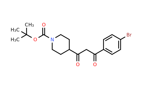 CAS 1017781-49-5 | 4-[3-(4-Bromo-phenyl)-3-oxo-propionyl]-piperidine-1-carboxylic acid tert-butyl ester