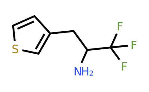 CAS 1017781-57-5 | 2,2,2-Trifluoro-1-thiophen-3-ylmethyl-ethylamine