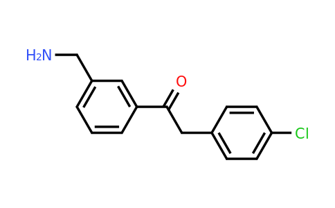 CAS 1017781-65-5 | 1-(3-Aminomethyl-phenyl)-2-(4-chloro-phenyl)-ethanone