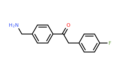 CAS 1017781-71-3 | 1-(4-Aminomethyl-phenyl)-2-(4-fluoro-phenyl)-ethanone