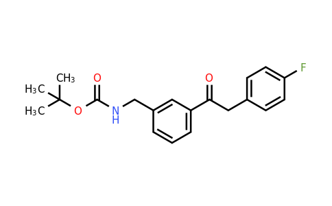 CAS 1017781-73-5 | {3-[2-(4-fluoro-phenyl)-acetyl]-benzyl}-carbamic acid tert-butyl ester