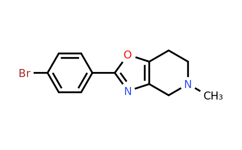 CAS 1017781-96-2 | 2-(4-Bromo-phenyl)-5-methyl-4,5,6,7-tetrahydro-oxazolo[4,5-c]pyridine