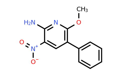 CAS 1017782-07-8 | 6-Methoxy-3-nitro-5-phenyl-pyridin-2-ylamine