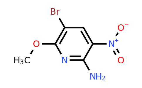 CAS 1017782-09-0 | 5-Bromo-6-methoxy-3-nitro-pyridin-2-ylamine