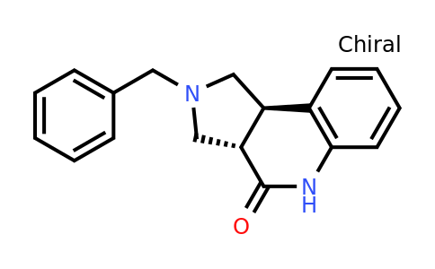 CAS 1017782-21-6 | trans-2-Benzyl-1,2,3,3a,5,9b-hexahydro-pyrrolo[3,4-c]quinolin-4-one