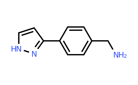 CAS 1017785-80-6 | 4-(1H-Pyrazol-3-yl)-benzylamine