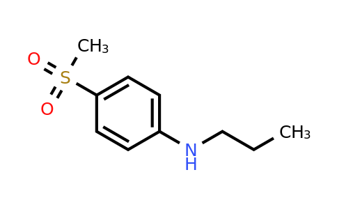 CAS 1019472-02-6 | (4-Methanesulfonyl-phenyl)-propyl-amine