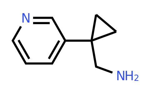 CAS 1020087-88-0 | (1-(Pyridin-3-YL)cyclopropyl)methanamine