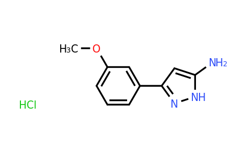 CAS 1025447-42-0 | 5-(3-Methoxy-phenyl)-2H-pyrazol-3-ylamine hydrochloride