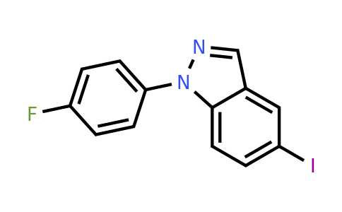CAS 1025762-98-4 | 1-(4-fluorophenyl)-5-iodo-1H-indazole
