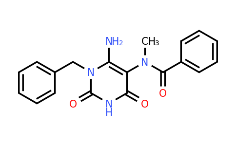 CAS 1026890-84-5 | N-(6-Amino-1-benzyl-2,4-dioxo-1,2,3,4-tetrahydropyrimidin-5-yl)-N-methylbenzamide
