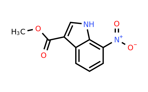 CAS 1027081-37-3 | 7-Nitro-1H-indole-3-carboxylic acid methyl ester