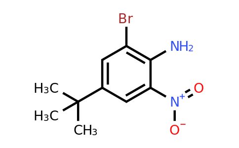 CAS 1027356-55-3 | 2-Bromo-4-tert-butyl-6-nitro-phenylamine