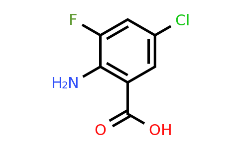 CAS 1028757-83-6 | 2-Amino-5-chloro-3-fluoro-benzoic acid