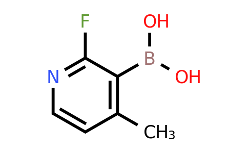 CAS 1029654-30-5 | 2-Fluoro-4-methylpyridine-3-boronic acid