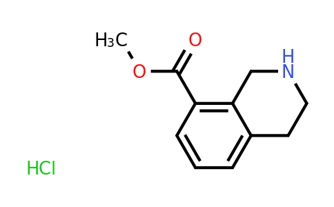 CAS 1029689-82-4 | 1,2,3,4-Tetrahydro-isoquinoline-8-carboxylic acid methyl ester hydrochloride