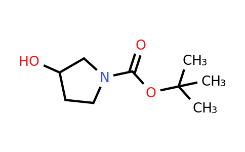 CAS 103057-44-9 | tert-butyl 3-hydroxypyrrolidine-1-carboxylate
