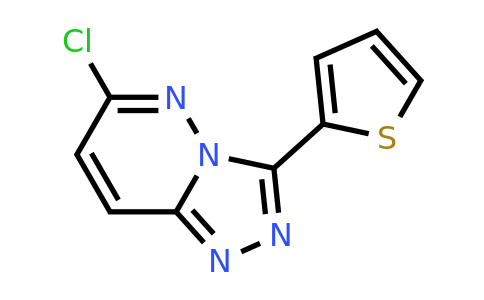 CAS 1032705-56-8 | 6-Chloro-3-thiophen-2-yl-[1,2,4]triazolo[4,3-b]pyridazine