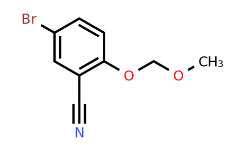 CAS 1033602-66-2 | 5-Bromo-2-methoxymethoxy-benzonitrile