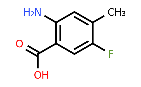CAS 103877-79-8 | 2-Amino-5-fluoro-4-methyl-benzoic acid