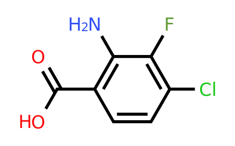 CAS 1039878-71-1 | 2-Amino-4-chloro-3-fluoro-benzoic acid