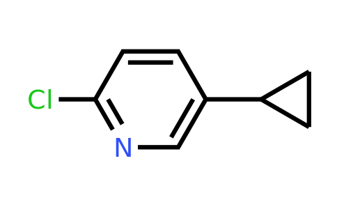 CAS 1042986-18-4 | 2-Chloro-5-cyclopropyl-pyridine