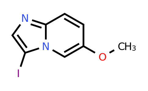 CAS 1044733-64-3 | 3-Iodo-6-methoxy-imidazo[1,2-a]pyridine