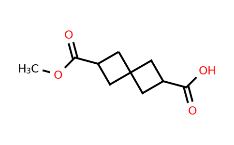CAS 10481-25-1 | 6-(methoxycarbonyl)spiro[3.3]heptane-2-carboxylic acid