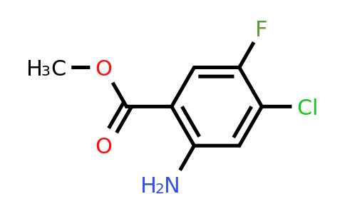 CAS 104901-79-3 | 2-Amino-4-chloro-5-fluoro-benzoic acid methyl ester