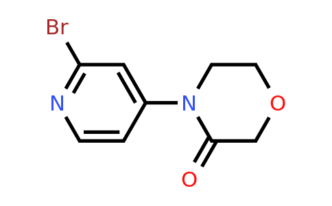 CAS 1049023-73-5 | 4-(2-Bromopyridin-4-YL)morpholin-3-one