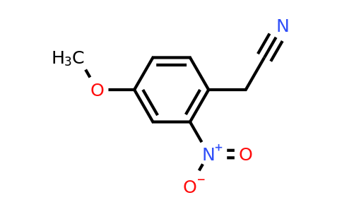 CAS 105003-90-5 | (4-Methoxy-2-nitro-phenyl)-acetonitrile